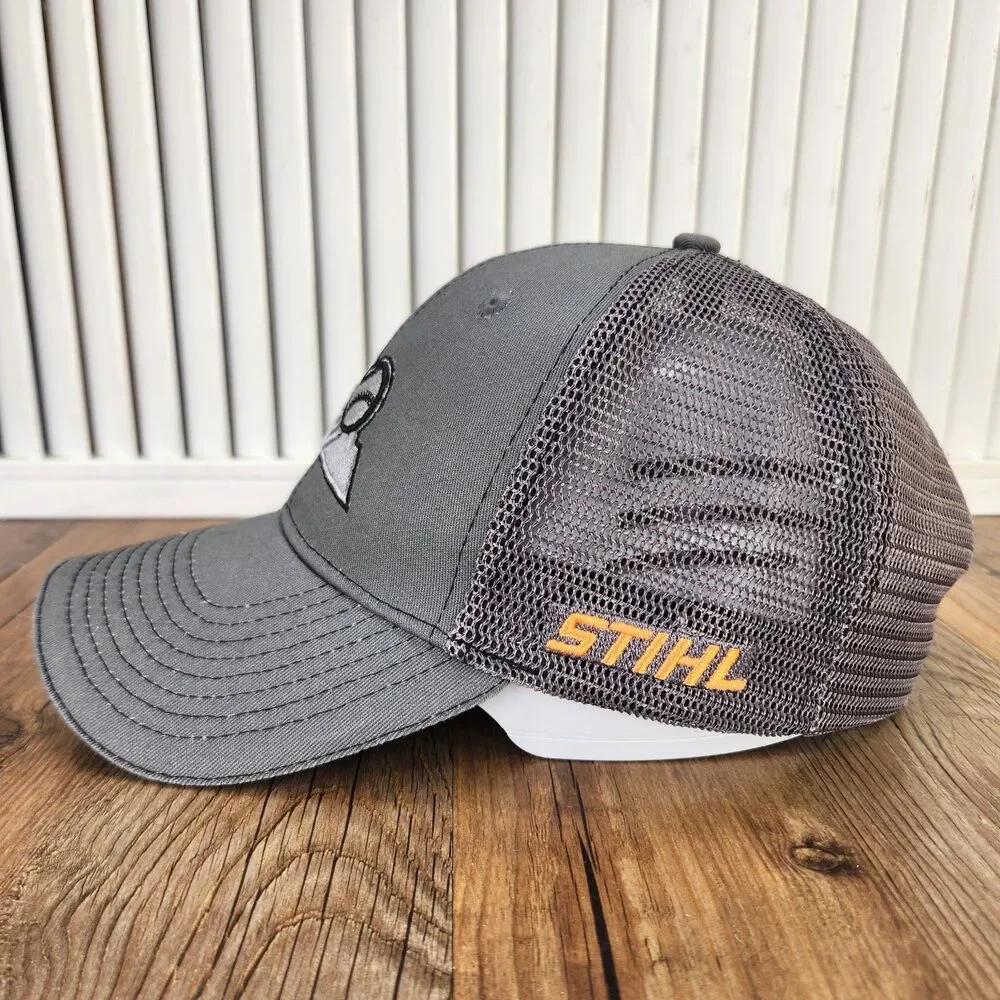Melonwear Colorado Rockies STIHL Trucker Hat Gray Snapback Mesh MLB Baseball Cap